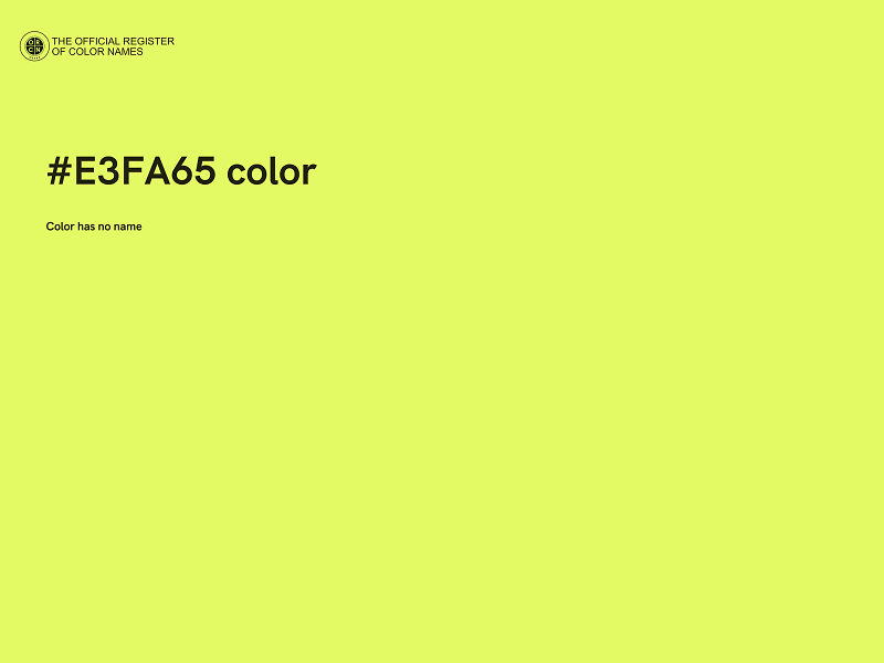 #E3FA65 color image