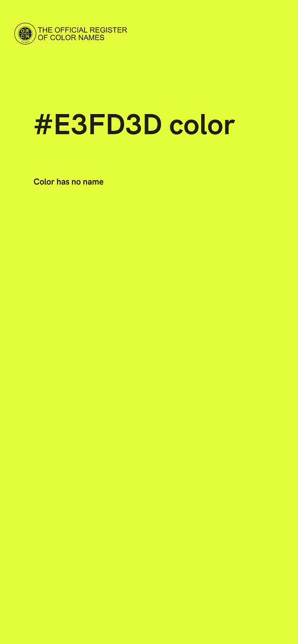 #E3FD3D color image