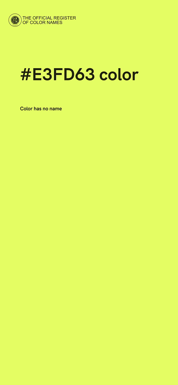 #E3FD63 color image