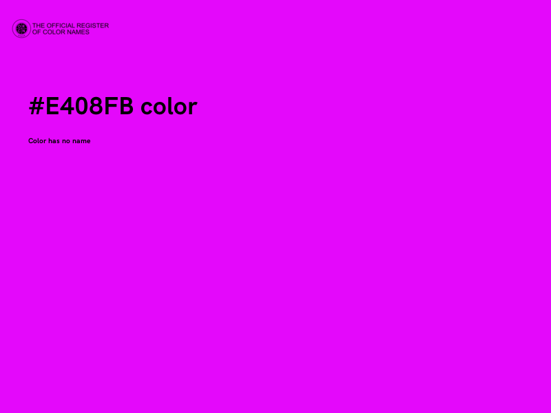 #E408FB color image
