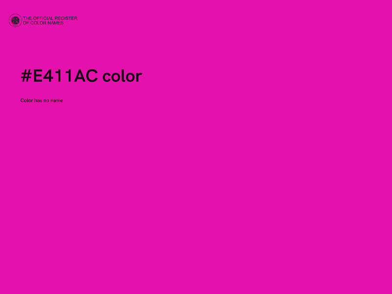 #E411AC color image