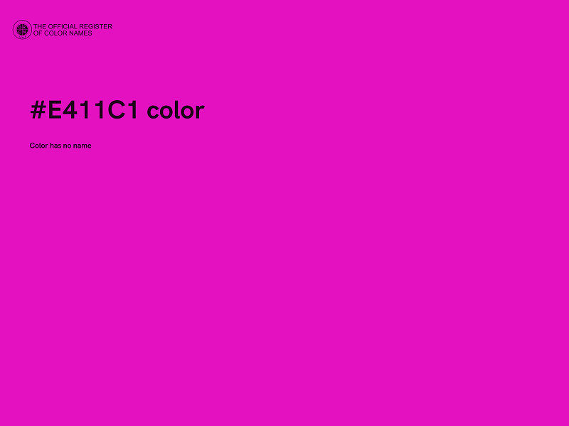 #E411C1 color image