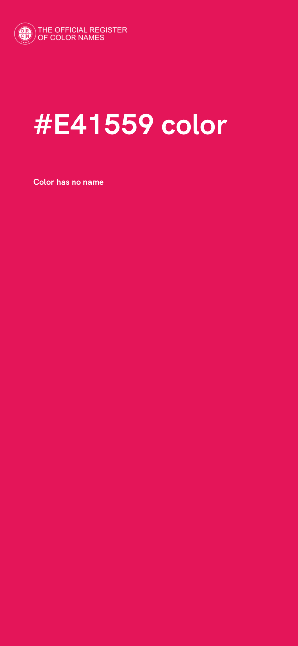 #E41559 color image