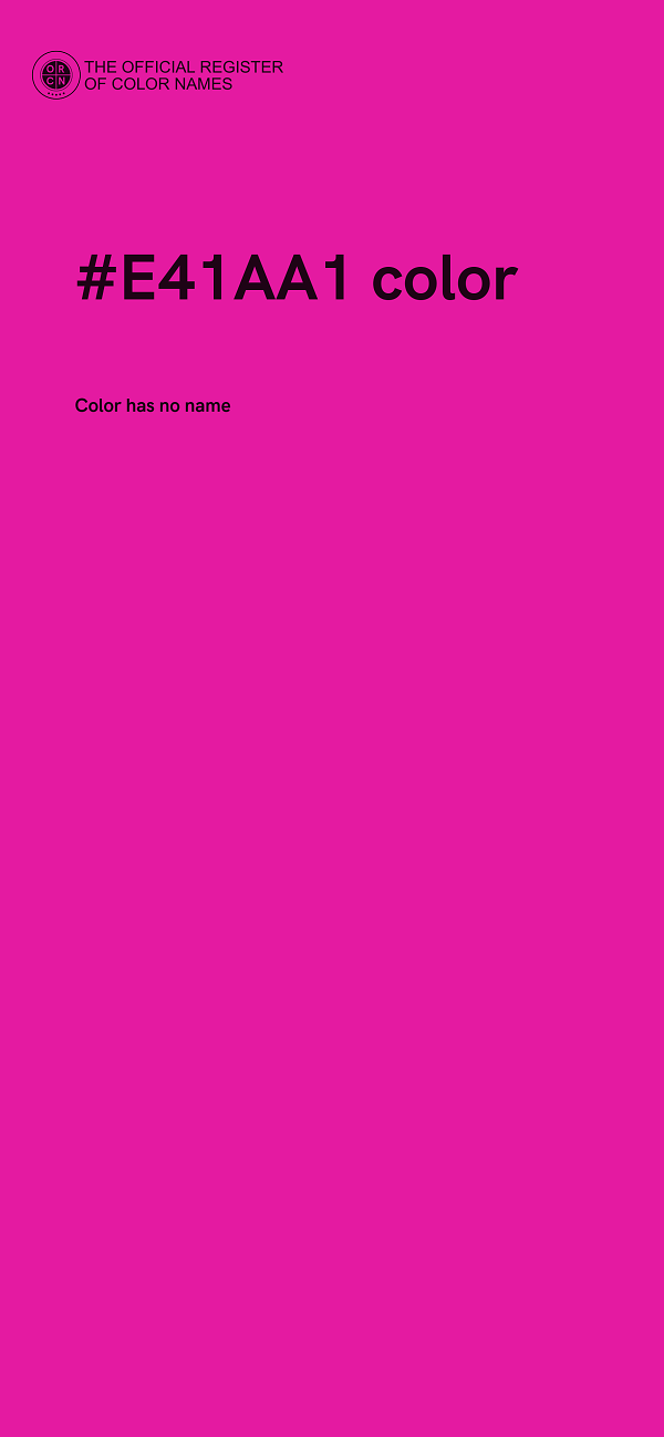 #E41AA1 color image