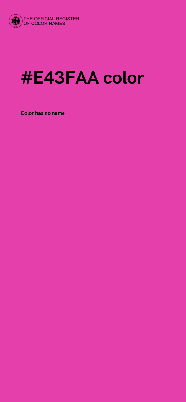 #E43FAA color image