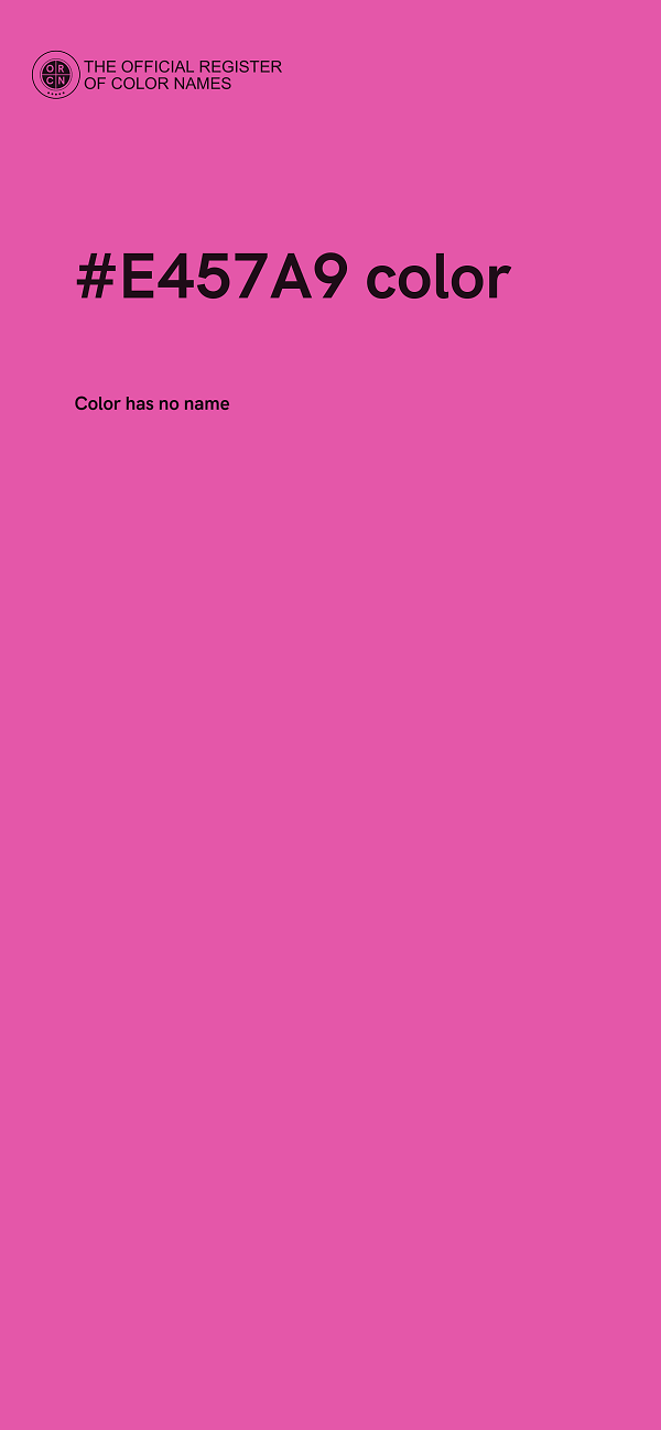 #E457A9 color image