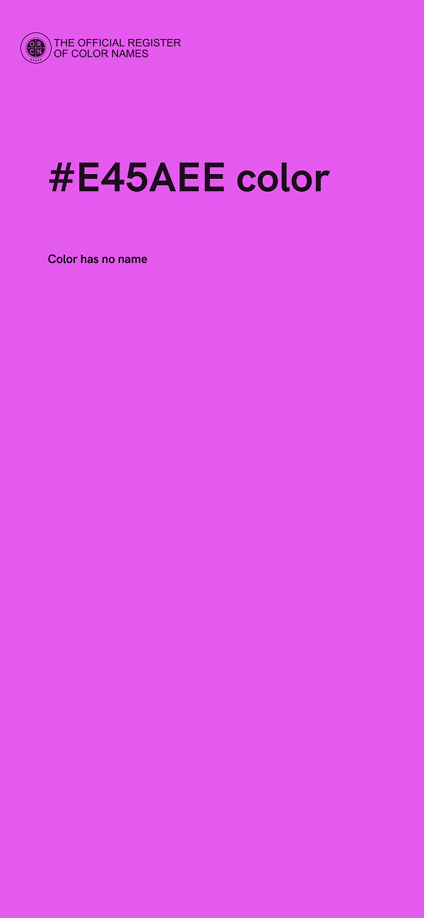 #E45AEE color image
