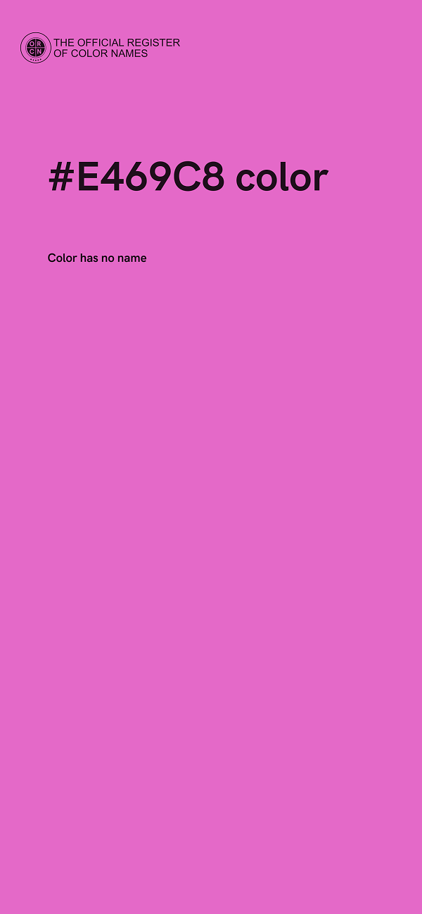 #E469C8 color image