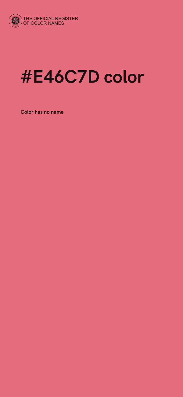 #E46C7D color image