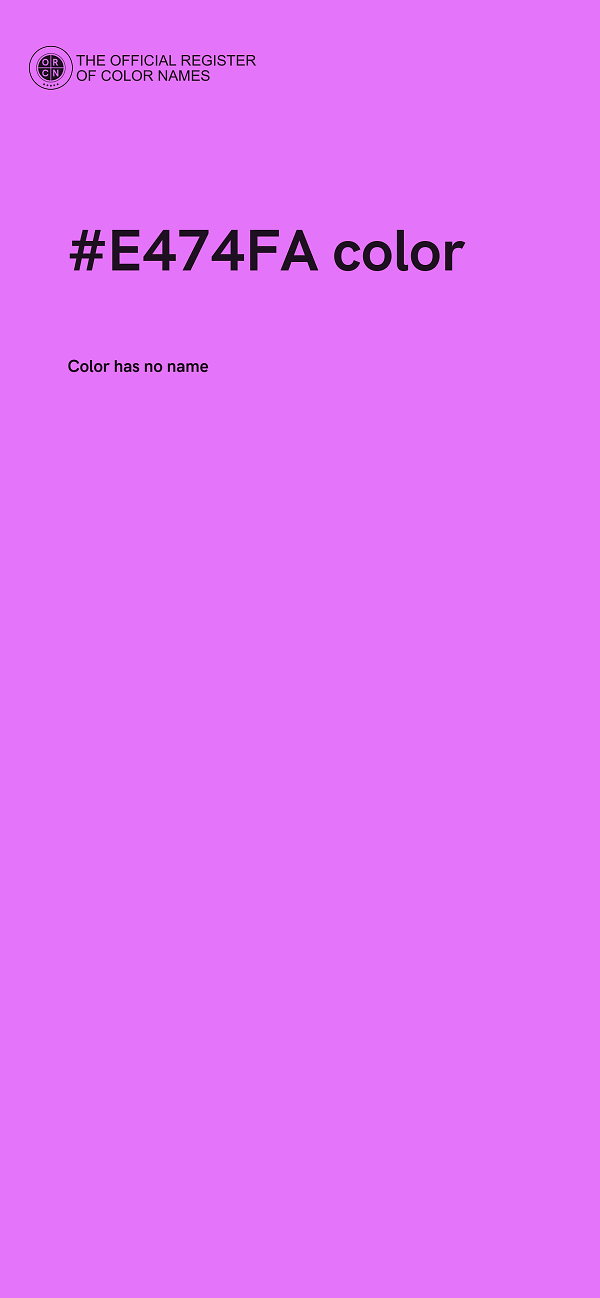 #E474FA color image