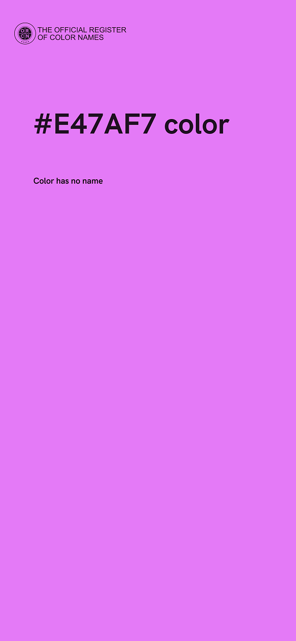 #E47AF7 color image