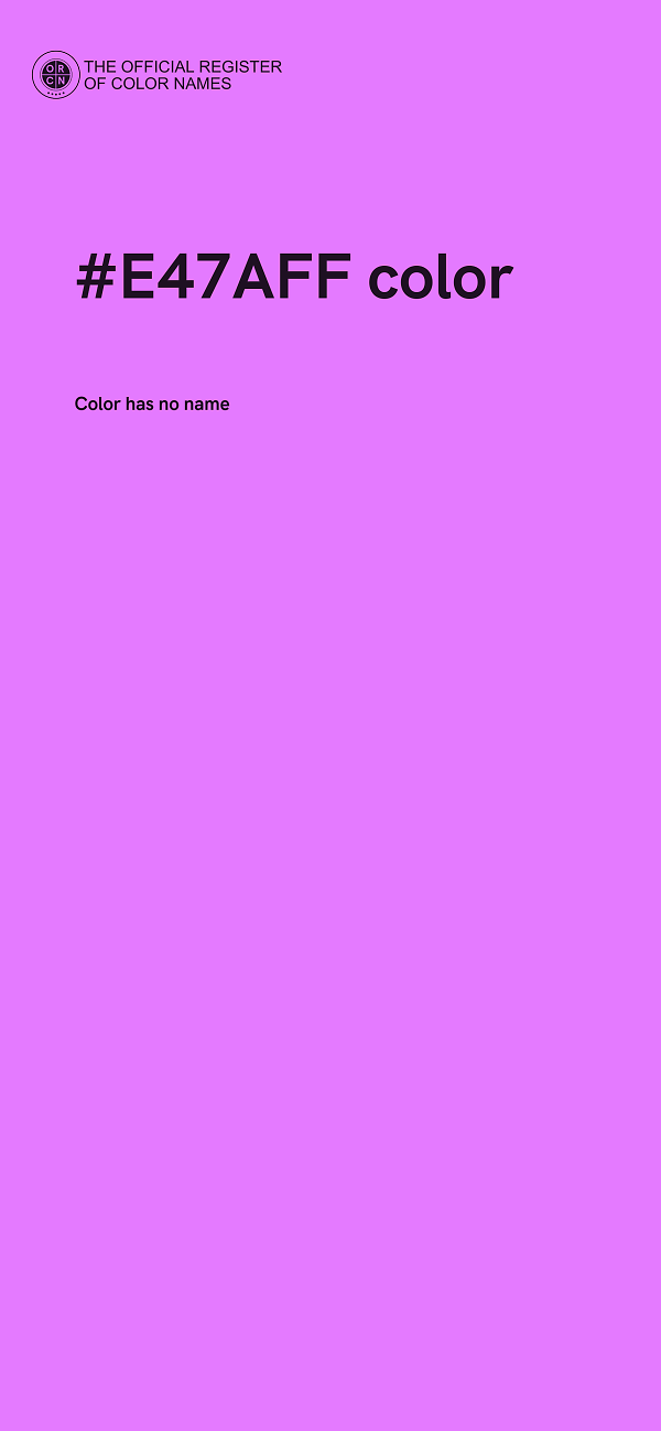#E47AFF color image