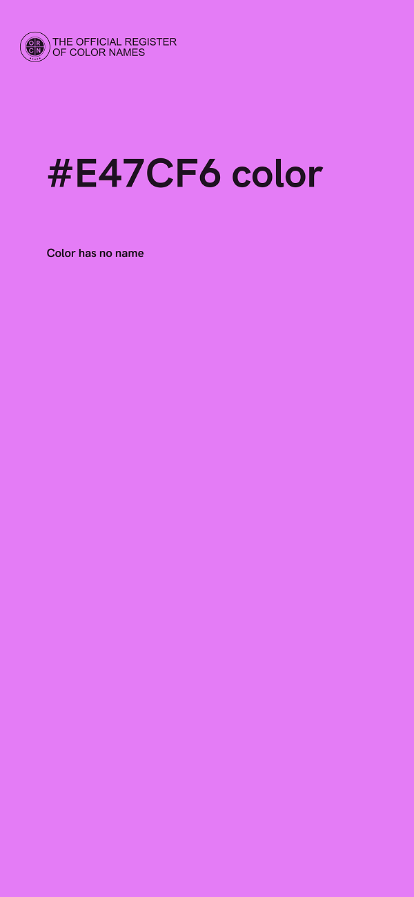 #E47CF6 color image