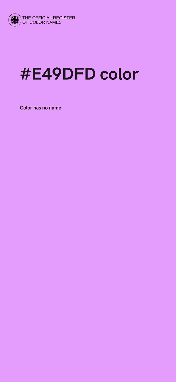 #E49DFD color image