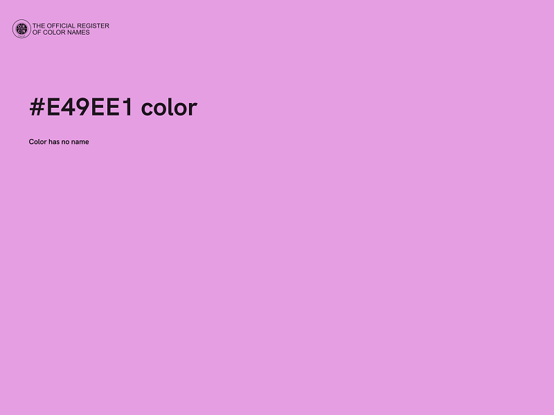 #E49EE1 color image