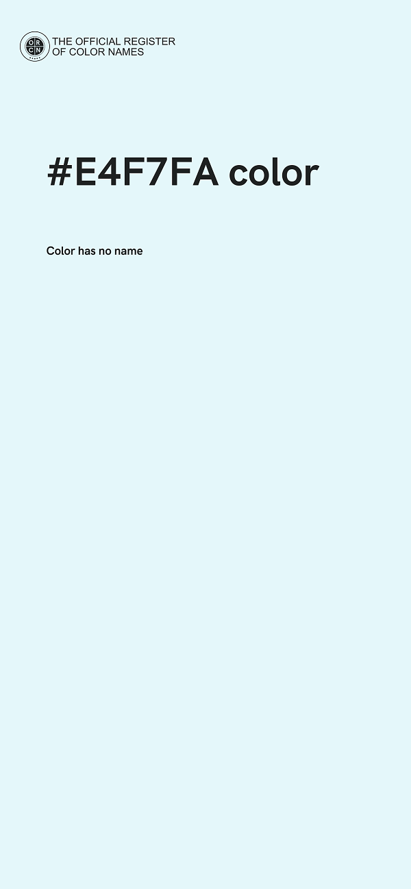 #E4F7FA color image