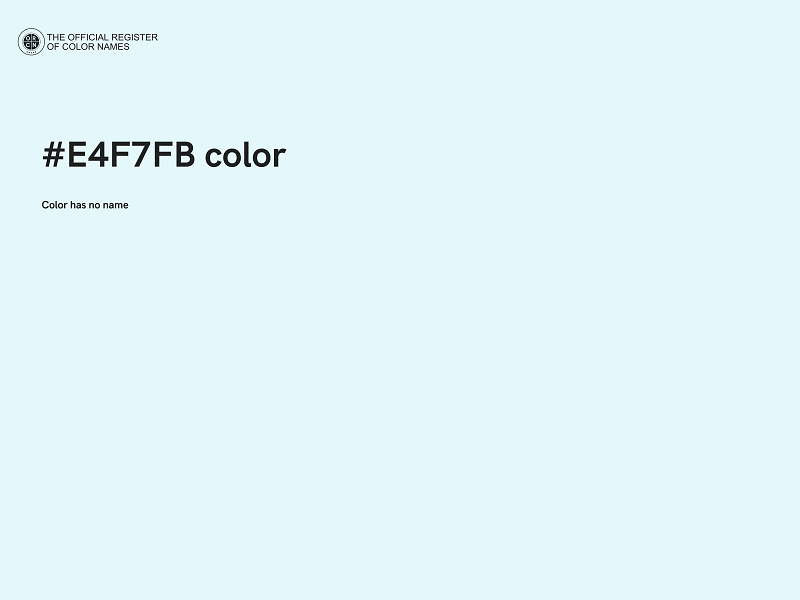 #E4F7FB color image