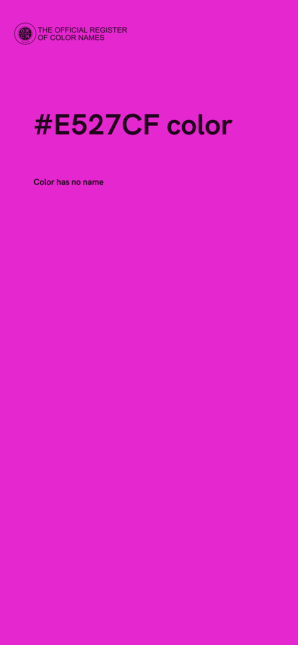 #E527CF color image