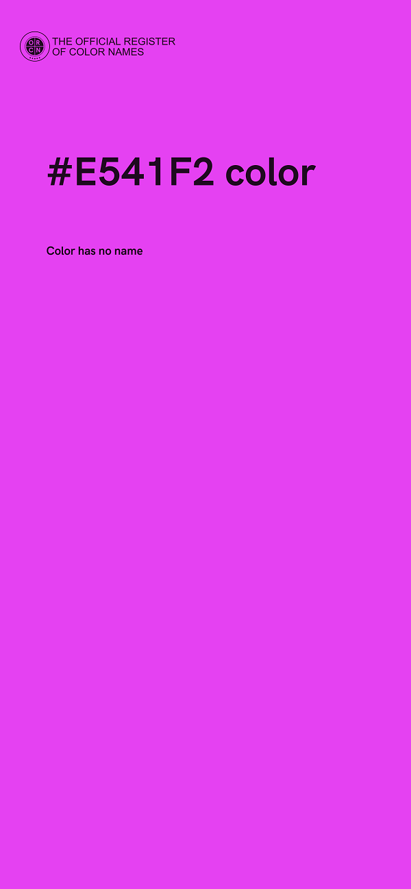 #E541F2 color image