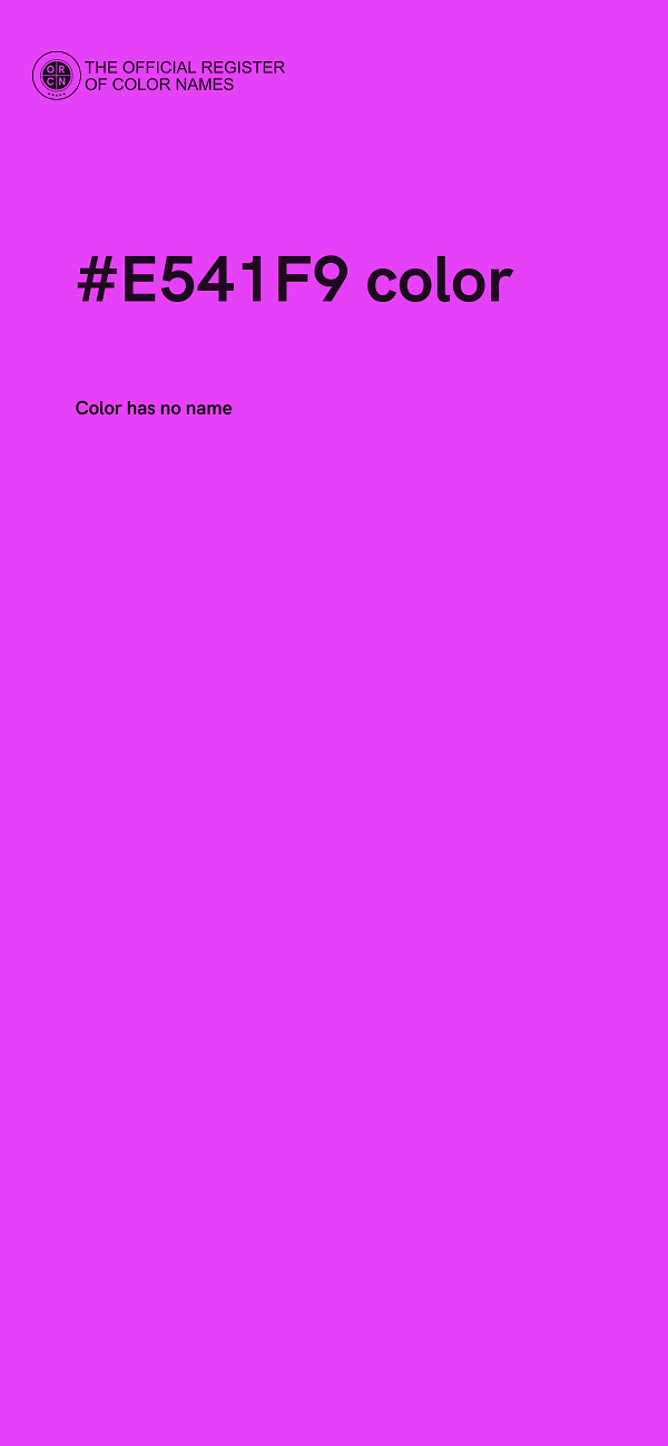 #E541F9 color image