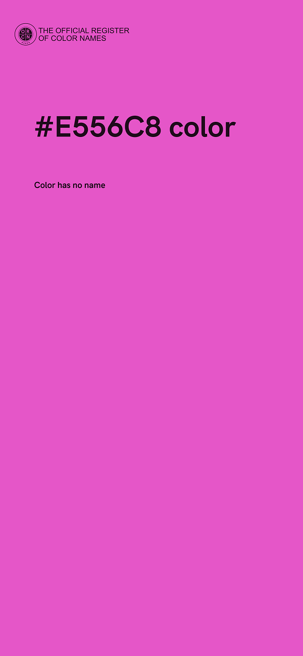 #E556C8 color image