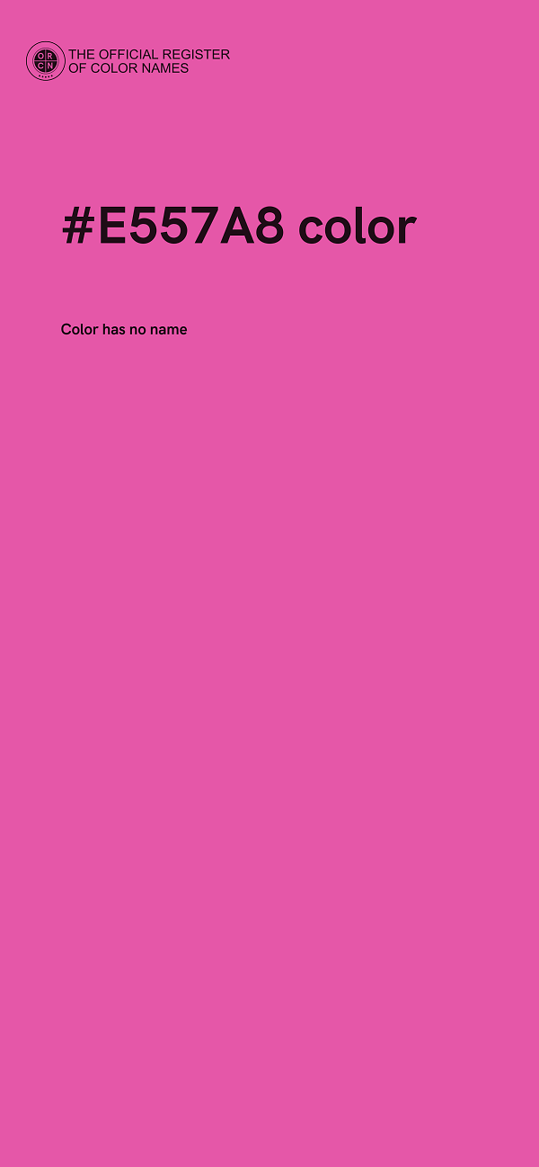#E557A8 color image