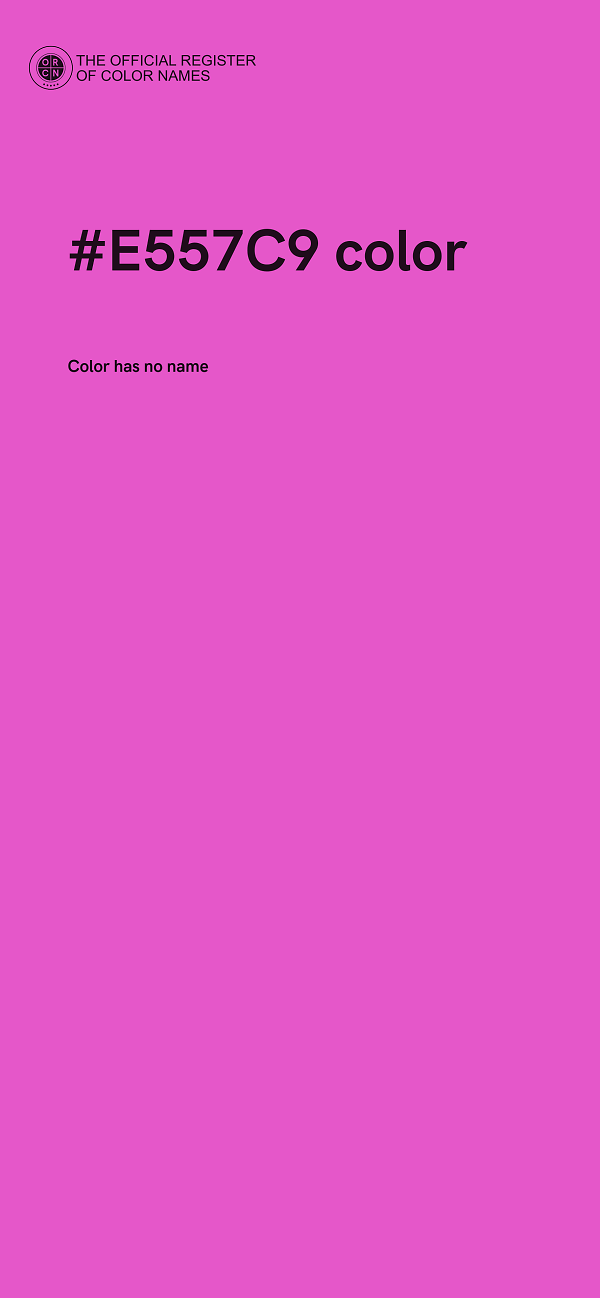 #E557C9 color image