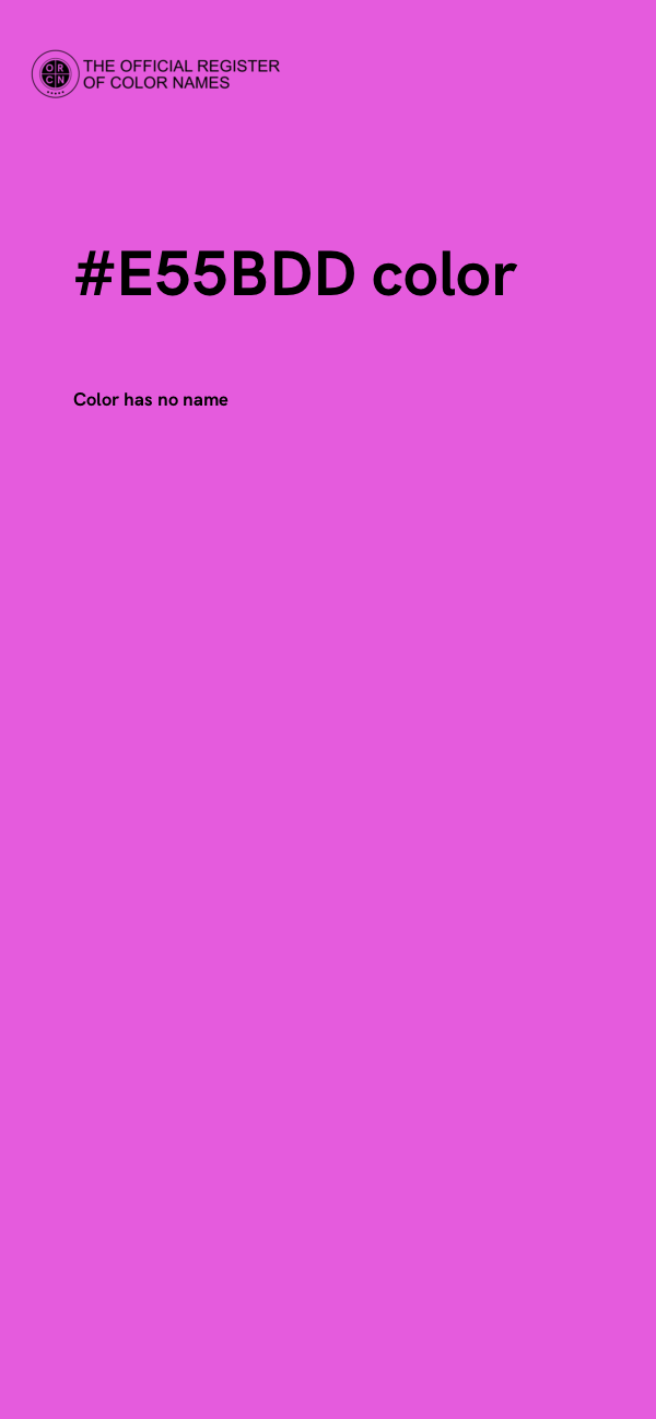 #E55BDD color image