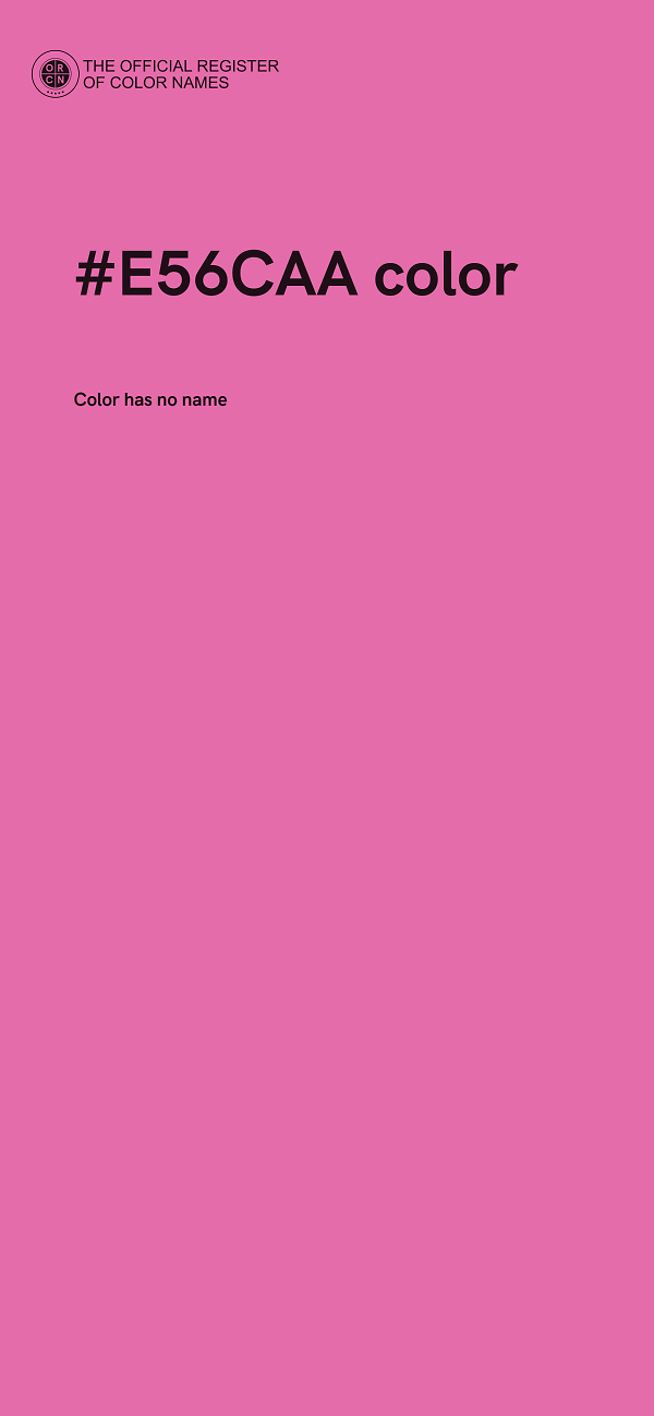 #E56CAA color image
