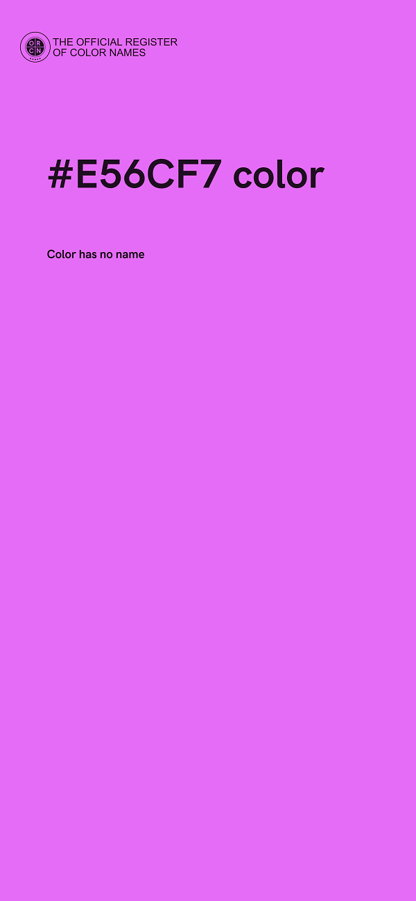 #E56CF7 color image