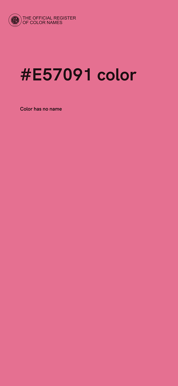 #E57091 color image