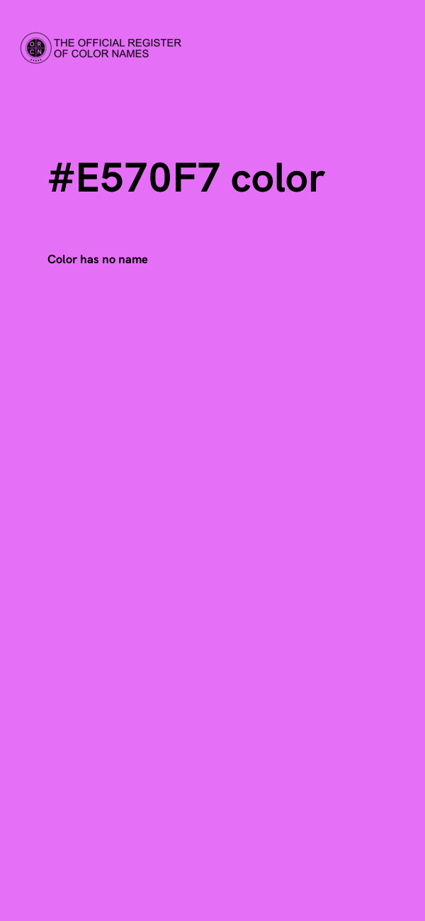 #E570F7 color image