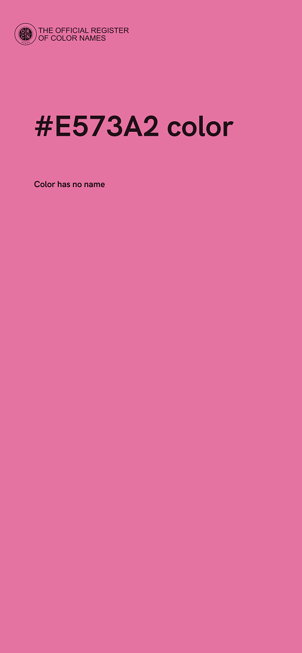#E573A2 color image