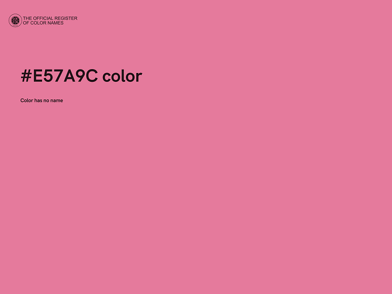 #E57A9C color image