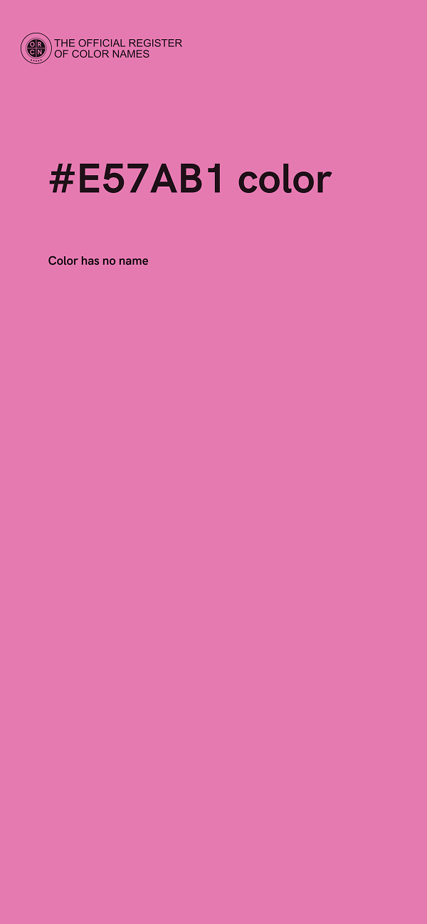 #E57AB1 color image