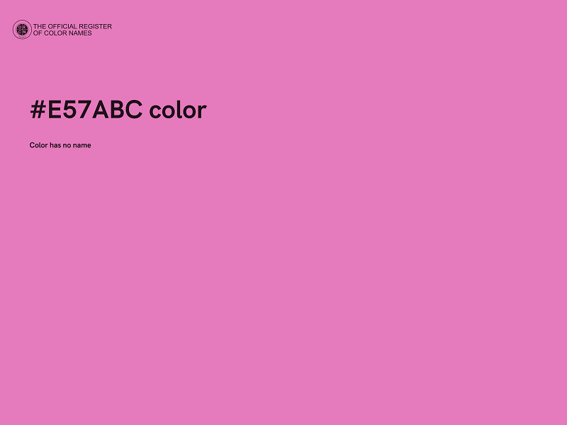 #E57ABC color image