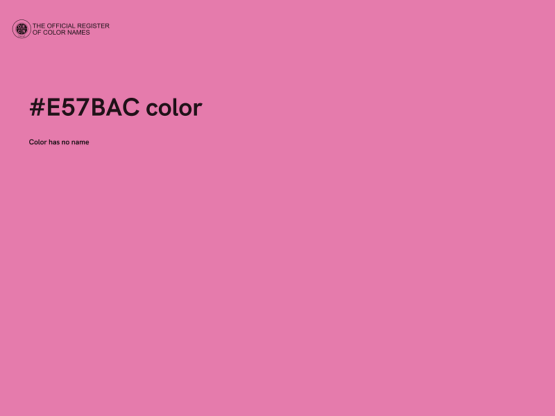 #E57BAC color image