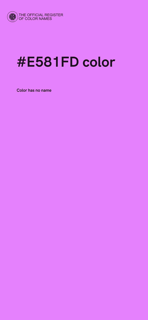 #E581FD color image