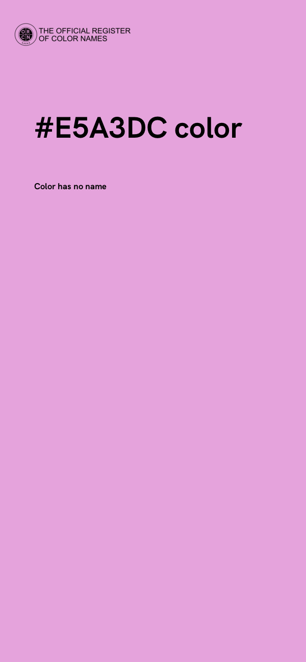 #E5A3DC color image