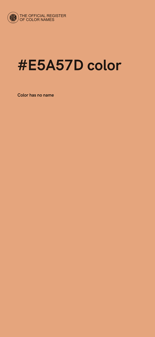 #E5A57D color image
