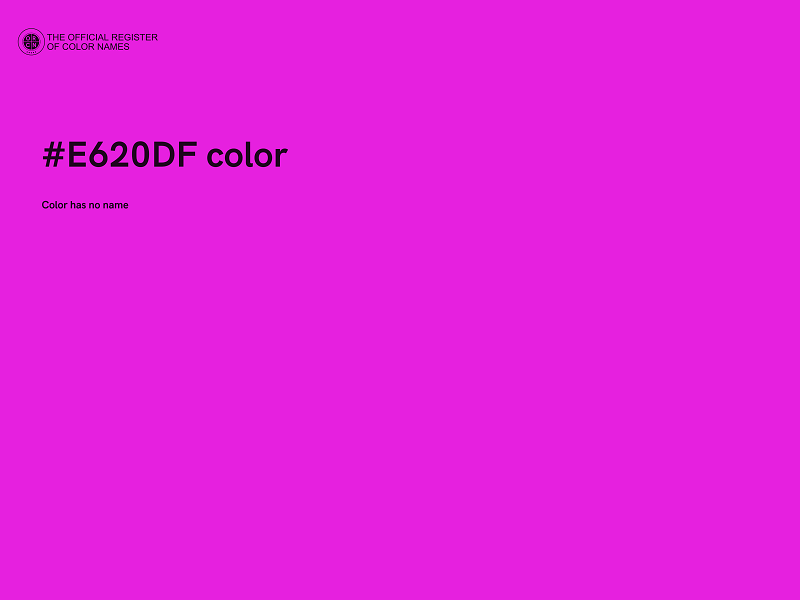 #E620DF color image