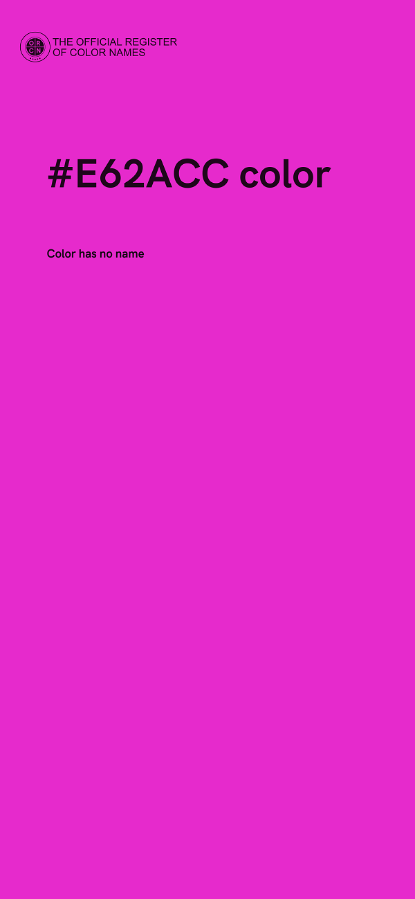 #E62ACC color image