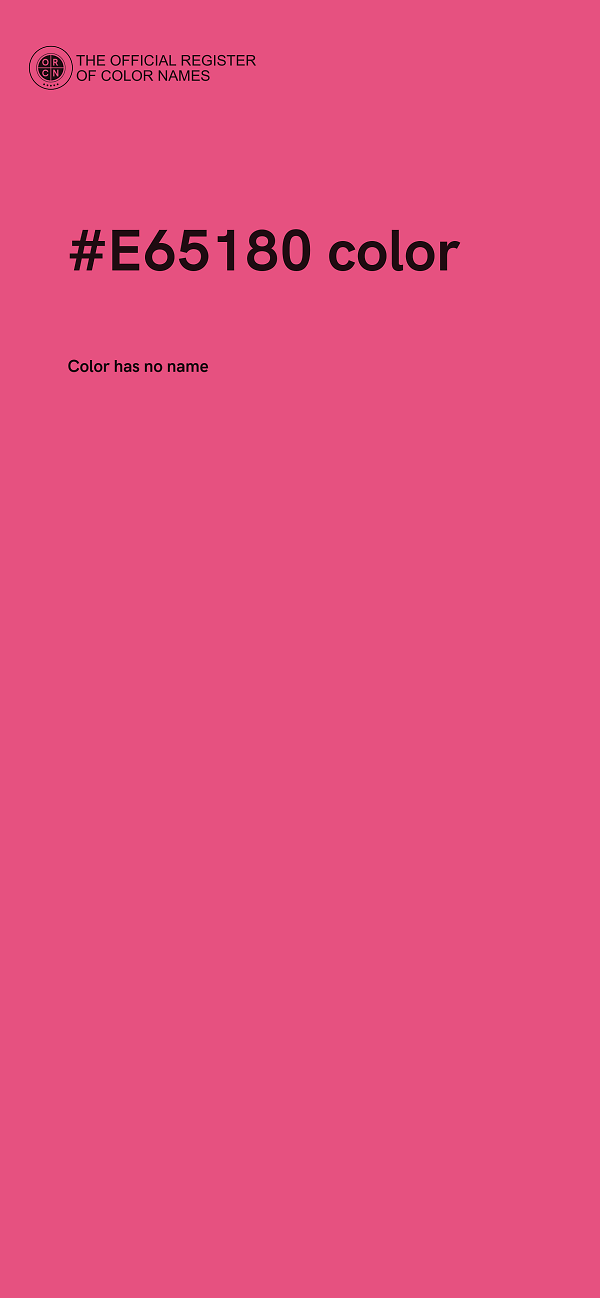 #E65180 color image