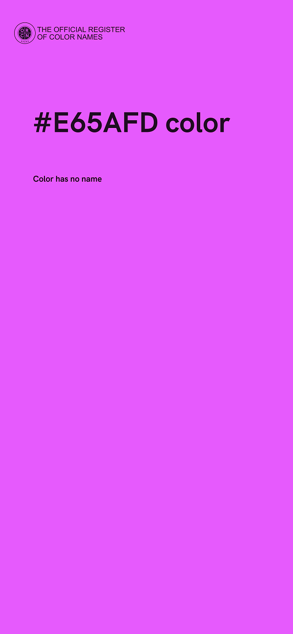 #E65AFD color image