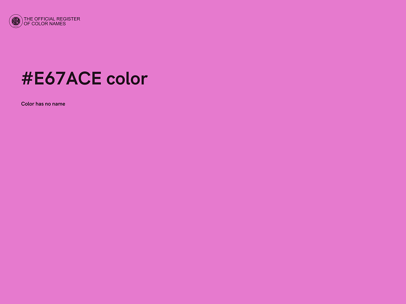#E67ACE color image