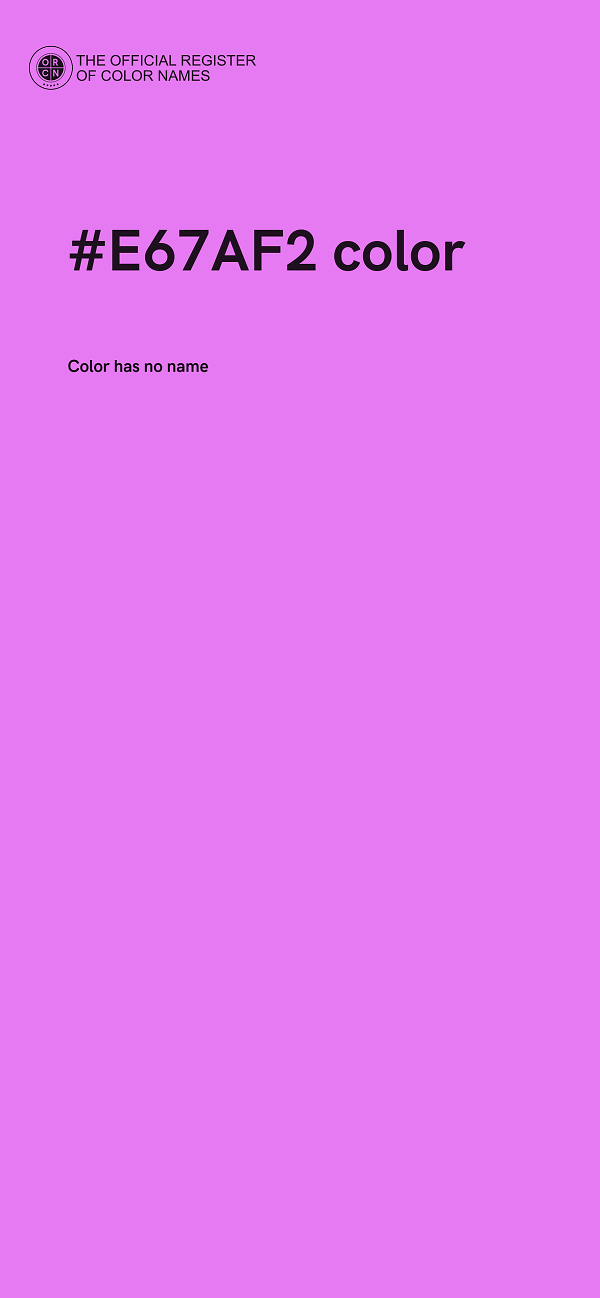 #E67AF2 color image