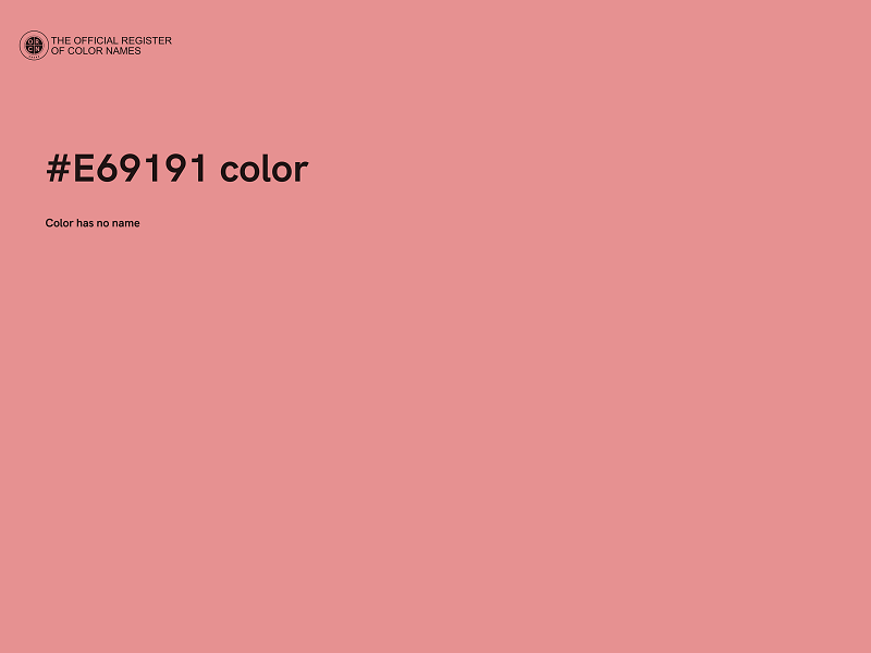 #E69191 color image