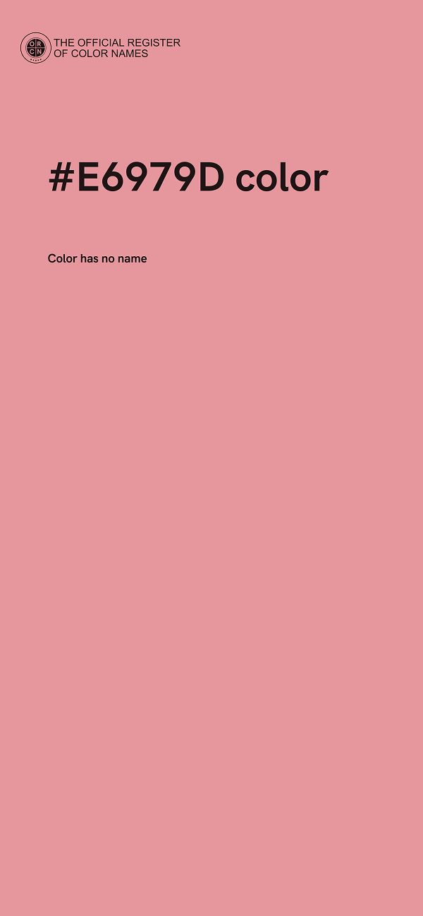 #E6979D color image