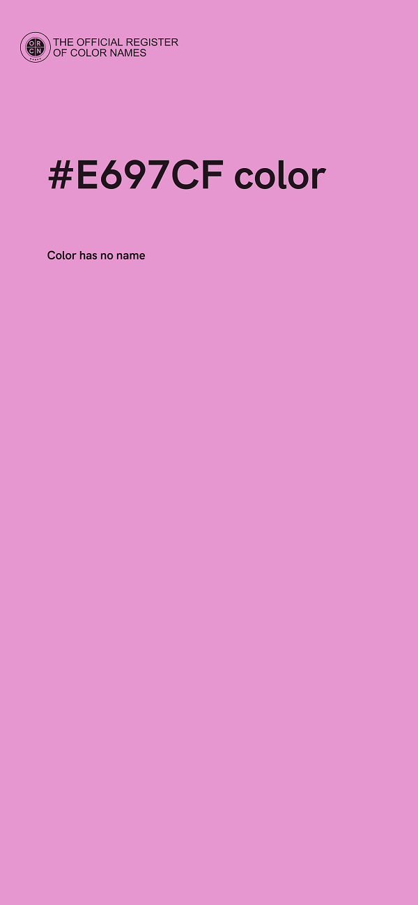 #E697CF color image