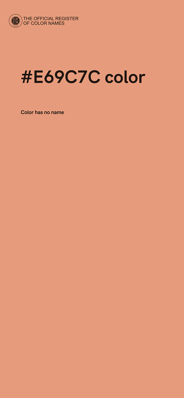 #E69C7C color image